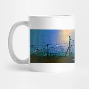 bates pit blue night Mug